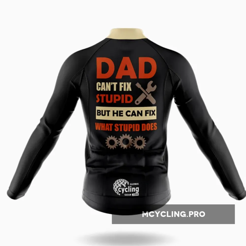 Dad Can Fix Cycling Jersey