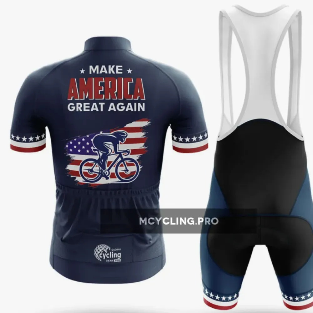 Make America Great Again Long Sleeve Cycling Jersey