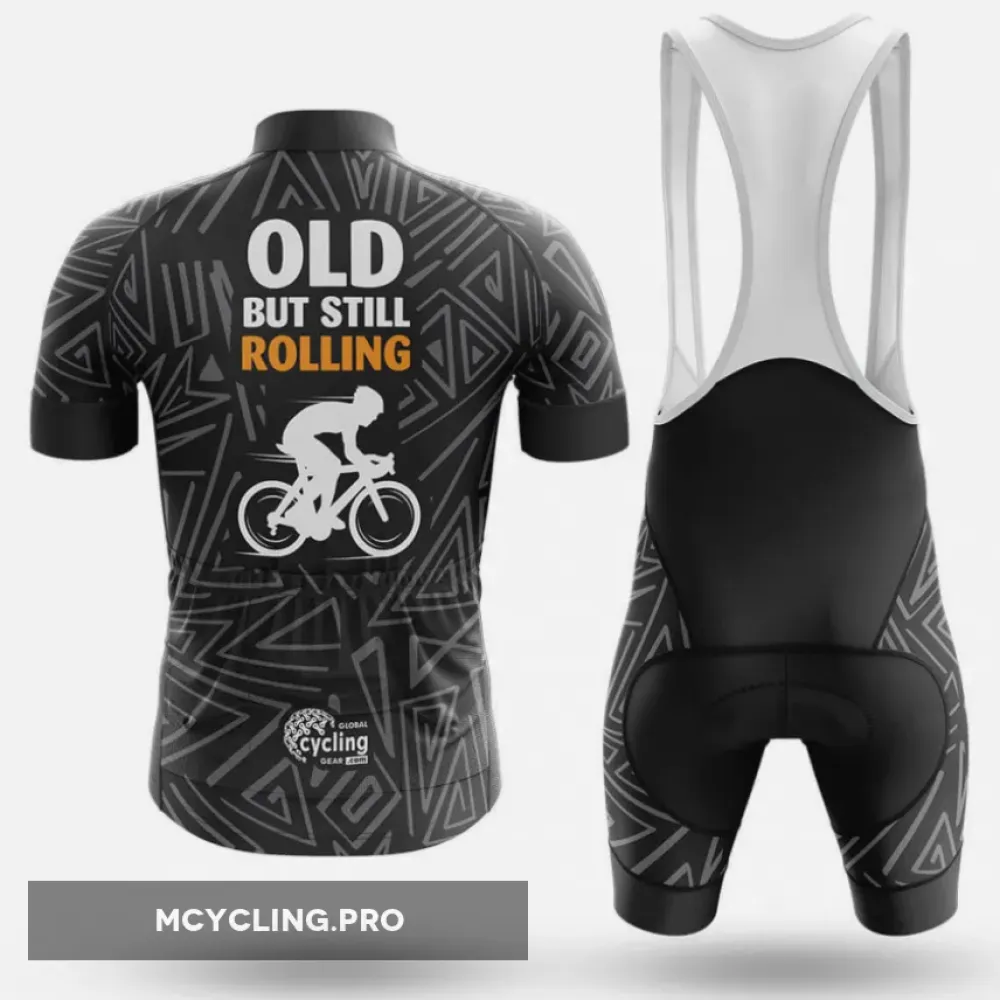 Old But Still Rolling V7 Long Sleeve Cycling Jersey