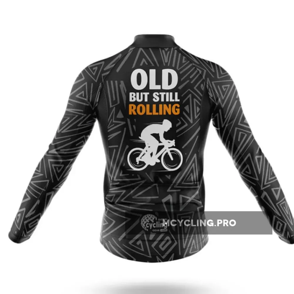 Old But Still Rolling V7 Long Sleeve Cycling Jersey