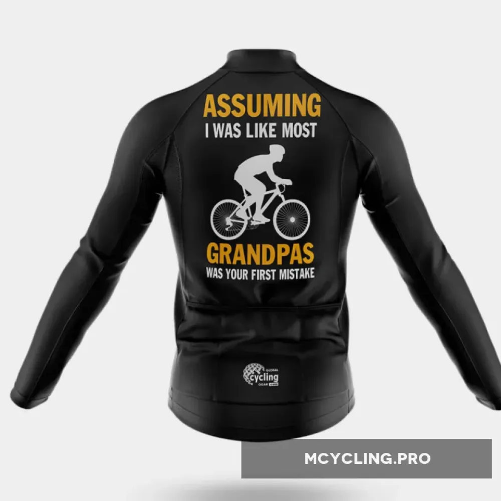 GRANDPAS Long Sleeve Cycling Jersey Ver.3