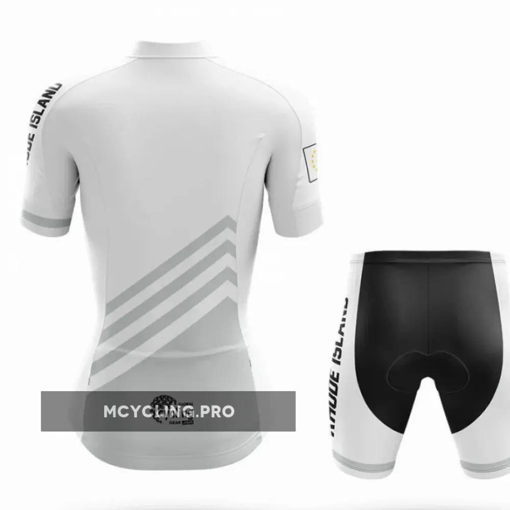 Rhode Island S4 White - Women - Cycling Kit Full Set