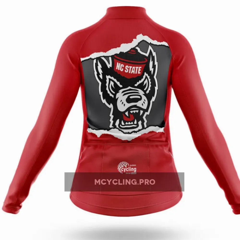 North Carolina State University - Women's Long Sleeve Cycling Jersey