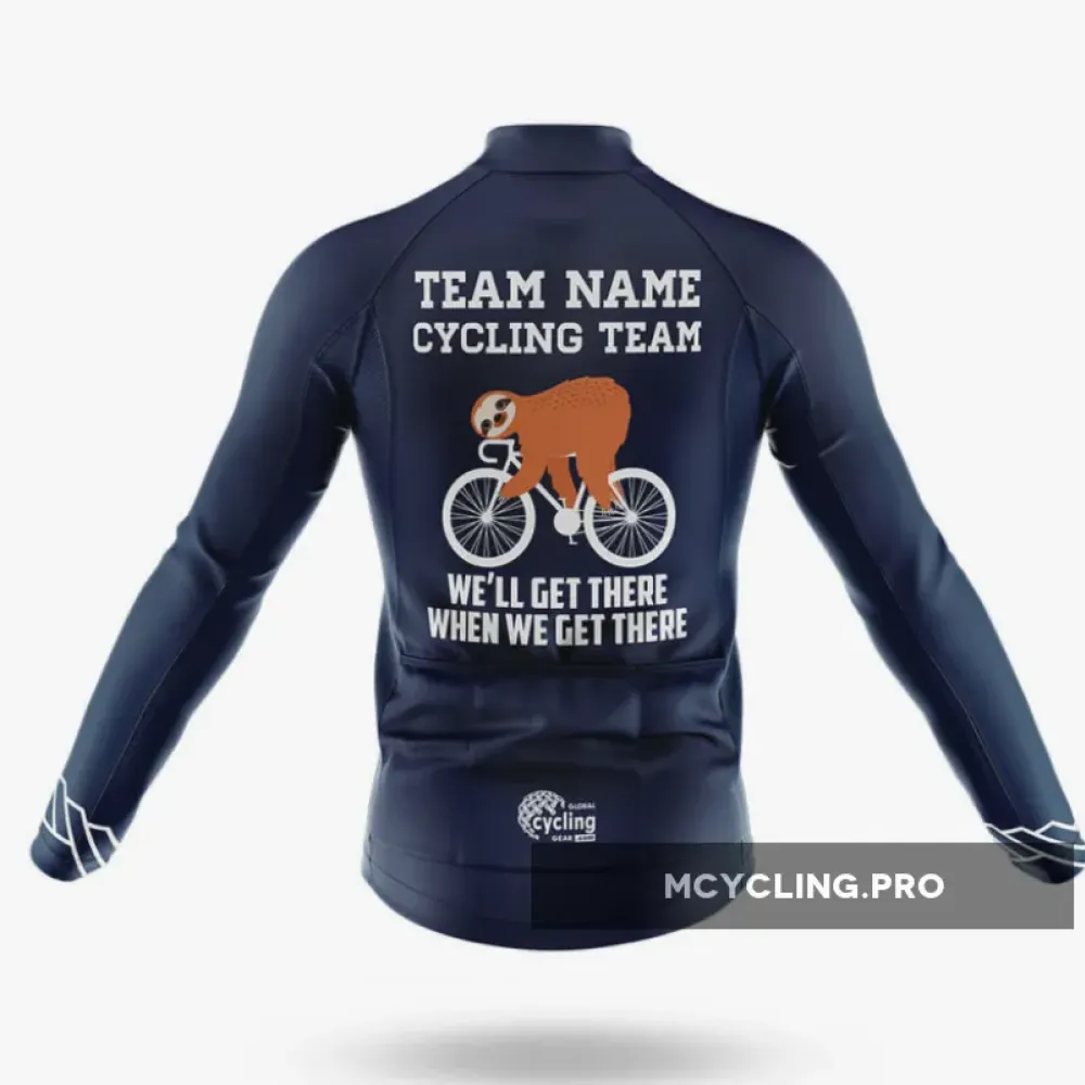 Custom Team Name G1 Long Sleeve Cycling Jersey
