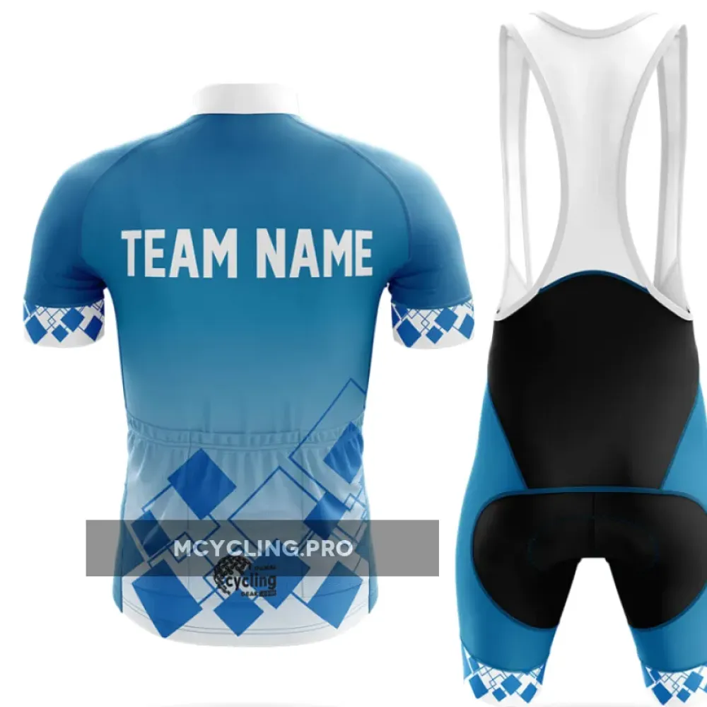 Custom Team Name V19 Long Sleeve Cycling Jersey
