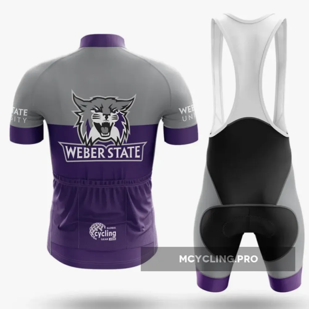 Weber State University Long Sleeve Cycling Jersey Ver.2
