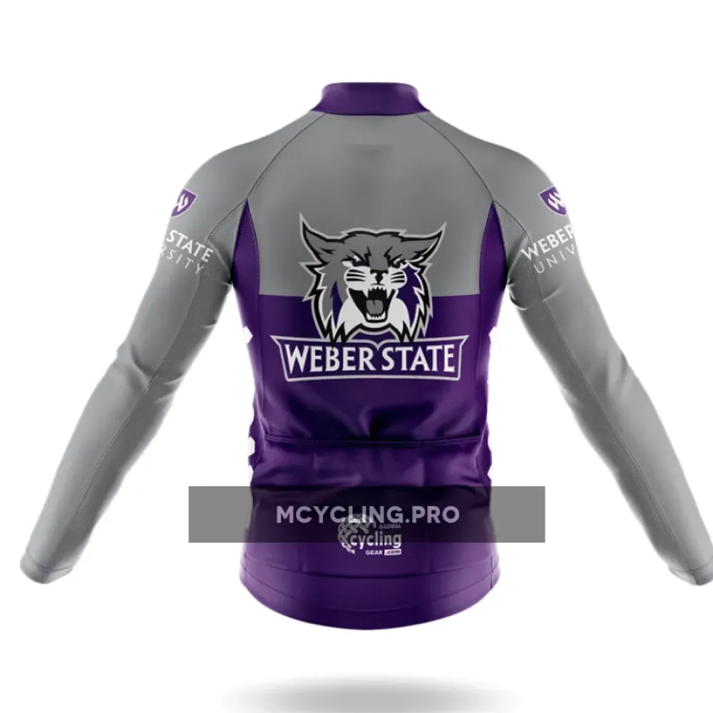 Weber State University Long Sleeve Cycling Jersey Ver.2