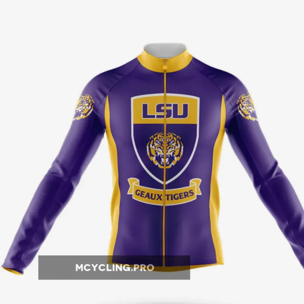 LSU Tigers Shield Cycling Kit Full Set
