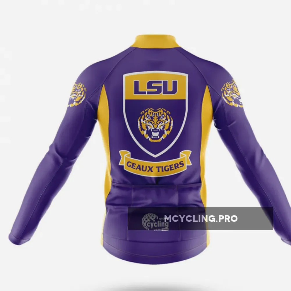 LSU Tigers Shield Cycling Kit Full Set