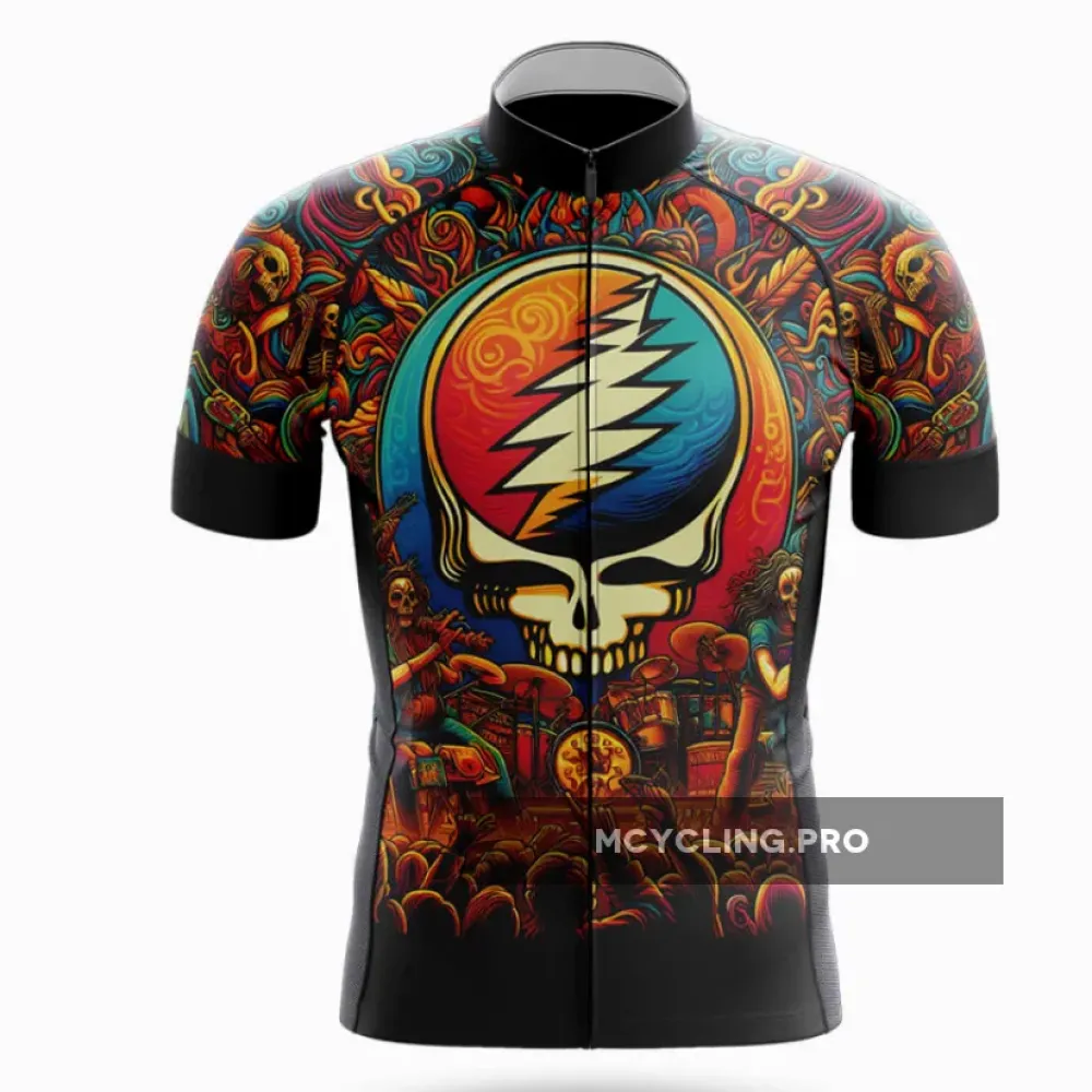 Grateful Dead Cycling Jersey- Jersey Only / Ver.2