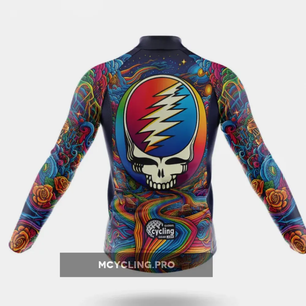 Grateful Dead Cycling Jersey- Bibs Only / Ver.3