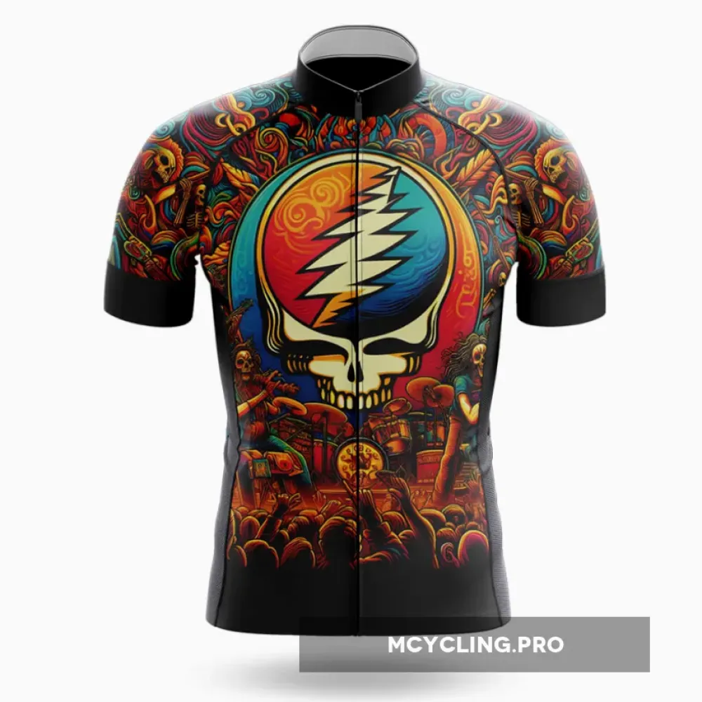 Grateful Dead Cycling Jersey- Bibs Only / Ver.2