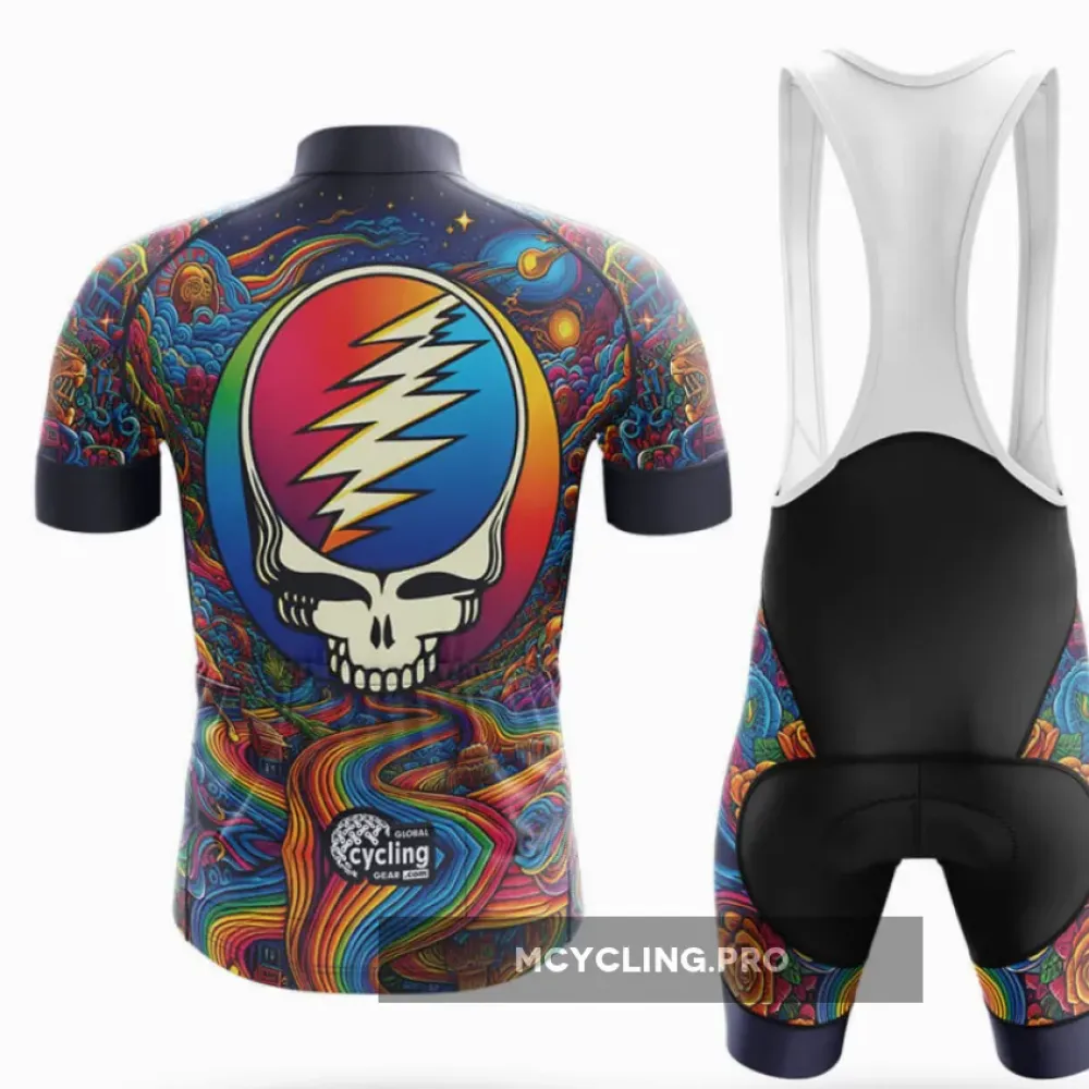 Grateful Dead Cycling Jersey- Long Sleeve Jersey / Ver.3