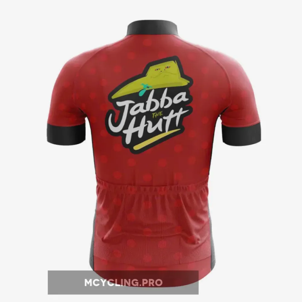 Red Jabba Hutt Custom Cycling Jersey Star Wars