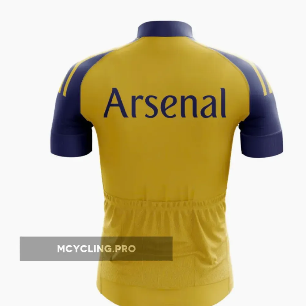 Yellow and Blue Custom Cycling Jersey 2021 Unisex jerseys.