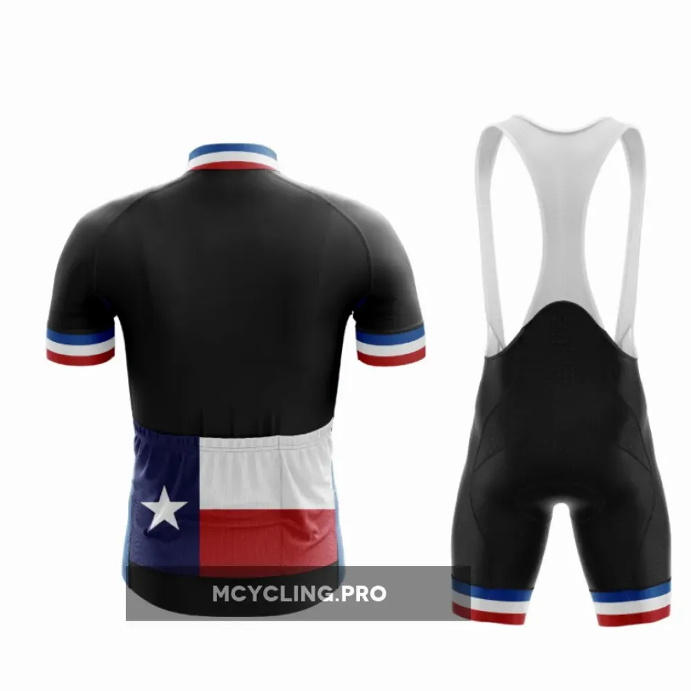Black & White  Don't Mess with Texas Cycling Gears