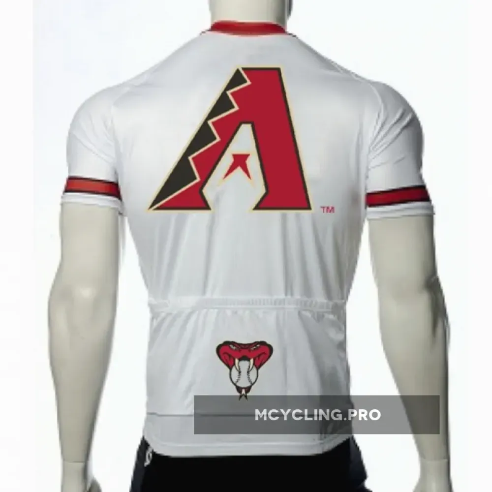 Arizona Diamondbacks Cycling Jersey White/Red/Black