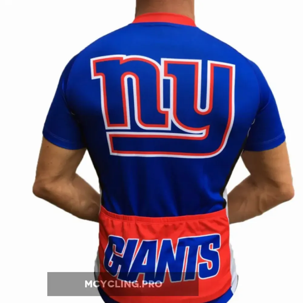 New York Giants Cycling Jersey Blue/Red/White